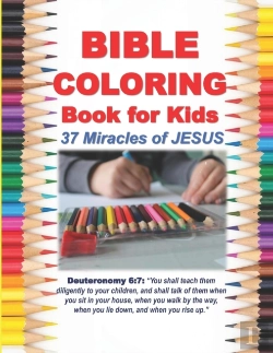 Bertrand.pt - Bible Coloring Book For Kids 37 Miracles Of Jesus
