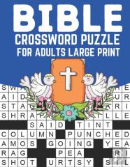 Bible Crossword Puzzle For Adults Large Print
