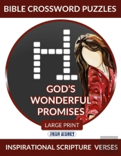 Bible Crossword Puzzles Large Print - God'S Wonderful Promises - Inspirational Scripture Verses