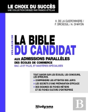Bible Du Candidat Aux Admissions Paralleles Des Ecoles De Commerce Bac +3