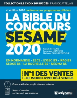 Bertrand.pt - Bible Du Concours Sesame 2020 (La)