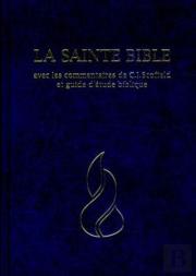 Bible Neg Scofield Rigide Bleu