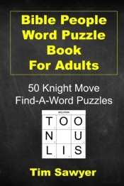 Bible People Word Puzzle Book For Adults