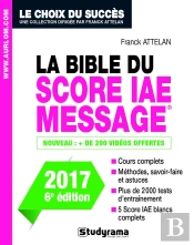 Bible Score Iae Message 3eme Edition