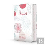 Bible Segond 21 Compacte : Couverture Souple Toilée Motifs Fleuris Avec Fermeture Éclair