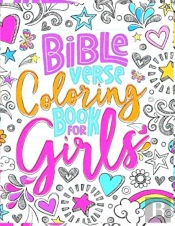 Bible Verse Coloring Book For Cgirfs