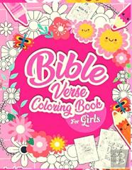 Bible Verse Coloring Book For  Girls
