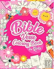 Bible Verse Coloring Book For  Girls