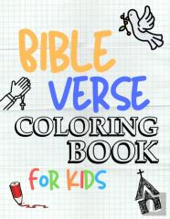 Bible Verse Coloring Book For Kids