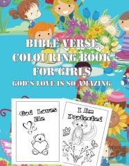 Bible Verse Colouring Book For Girls