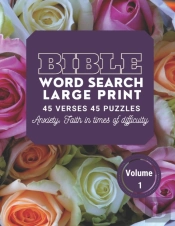 Bible Word Search Large Print 45 Verses 45 Puzzles Volume 1