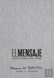 Biblia El Mensaje (Tapa Dura, Gris Tela)