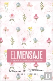 Biblia El Mensaje (Tapa Dura, Rosa Floral)