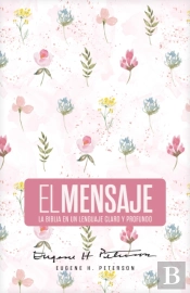 Biblia El Mensaje (Tapa Dura, Rosa Floral)