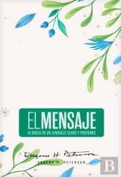 Biblia El Mensaje (Tapa Dura, Verde Floral)