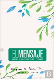 Biblia El Mensaje (Tapa Dura, Verde Floral)