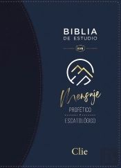Biblia Estudio Mensaje Profetico Escatologico Azul Con Indi