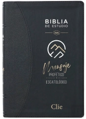 Biblia Estudio Mensaje Profetico Escatologico Negro Sin Ind