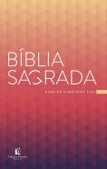 Bíblia Sagrada - Almeida Corrigida Fiel - Capa Prisma Coral