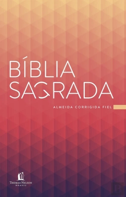 Bertrand.pt - Bíblia Sagrada - Almeida Corrigida Fiel - Capa Prisma Coral