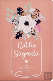 Bíblia Sagrada - Capa Slim - Flor de Pote