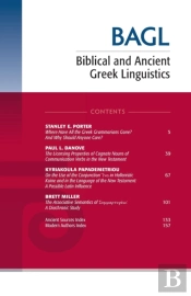 Biblical And Ancient Greek Linguistics, Volume 9