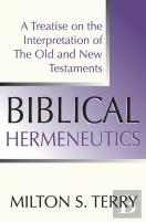 Biblical Hermeneutics