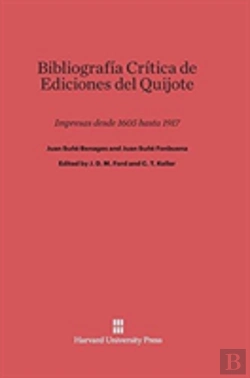 Bertrand.pt - Bibliograf A Cr Tica De Ediciones Del Quijote