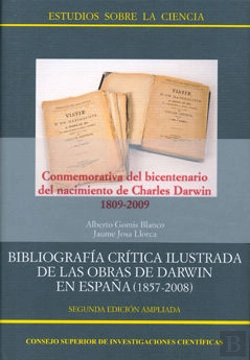Bertrand.pt - Bibliografía Crítica Ilustrada De Las Obras De Darwin En España (1857-2008)