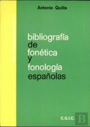 Bibliografía De Fonética Y Fonología Españolas