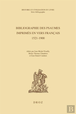 Bertrand.pt - Bibliographie Des Psaumes Imprimés En Vers Français