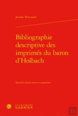 Bertrand.pt - Bibliographie Descriptive Des Imprimés Du Baron D'Holbach