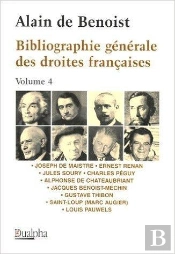 Bibliographie Generale Des Droite Francaises T.4