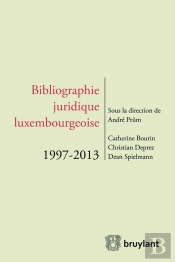 Bibliographie Juridique Luxembourgeoise, 1997-2013
