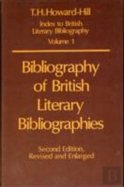 Bibliography Of British Literary Bibliographies
