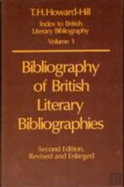 Bertrand.pt - Bibliography Of British Literary Bibliographies