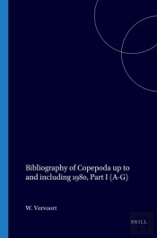 Bibliography Of Copepoda Up To And Including 1980, Part I (A-G)