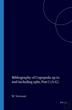 Bertrand.pt - Bibliography Of Copepoda Up To And Including 1980, Part I (A-G)