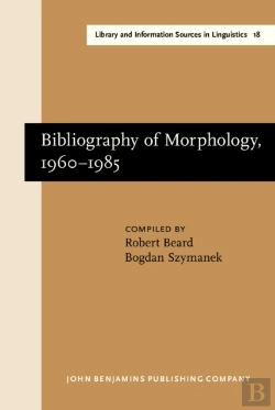 Bertrand.pt - Bibliography Of Morphology, 1960-1985