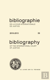 Bibliography Of The International Court Of Justice (English/French Edition)