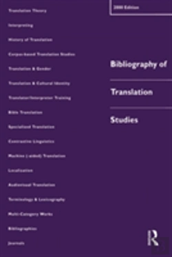 Bertrand.pt - Bibliography Of Translation Studies: 2000