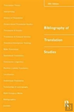 Bertrand.pt - Bibliography Of Translation Studies: 2001