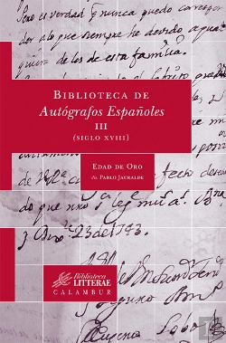 Bertrand.pt - Biblioteca De Autógrafos Españoles, Iii. (Siglo Xviii)