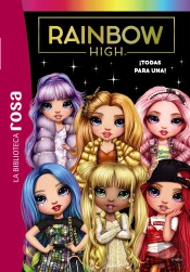 Biblioteca Rosa Rainbow High 5 Todas Para Una