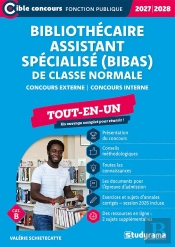 Bibliothécaire Assistant Spécialisé (Bibas) De Classe Normale - Tout-En-Un (Catégorie B  - Concours 2027-2028) : Concours Externe - Concours Interne