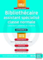 Bibliothecaire Assistant Specialise Classe Normale