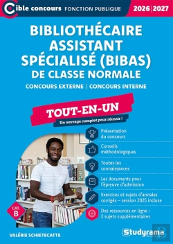 Bertrand.pt - Bibliothécaire Assistant Spécialisé Classe Normale - Tout-En-Un (Catégorie B  - Concours 2026-2027) : Concours Externe - Concours Interne (Édition 2026/2027)