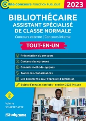 Bibliothécaire Assistant Spécialisé Classe Normale