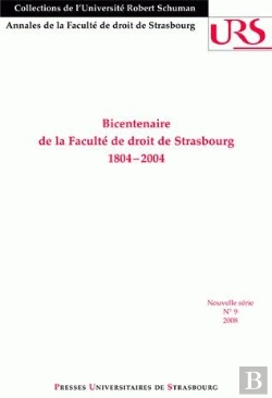 Bertrand.pt - Bicentenaire De La Faculté De Droit De Strasbourg, 1804-2004