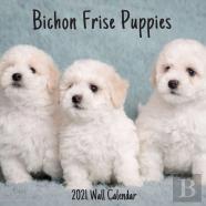 Bichon Frise Puppies 2021 Wall Calendar